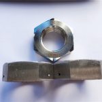 hex jam nut with drilling hole