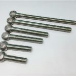 904l/1.4539/uns n08904 eye bolt, customized bolts for valve assemblying