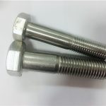 cold/hot forged hex head bolt a4-80 din931